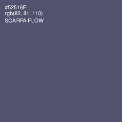 #52516E - Scarpa Flow Color Image